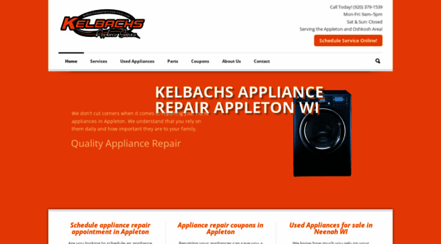 kelbachsapplianceservice.com