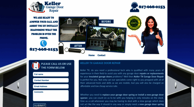 keller-garagedoorrepair.com