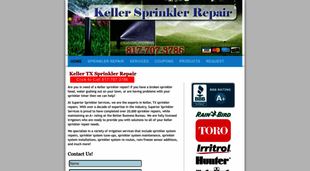 keller-sprinkler-repair.com