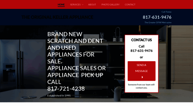 kellerappliancerepairs.com