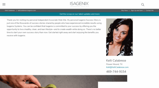 kellicalabrese.isagenix.com