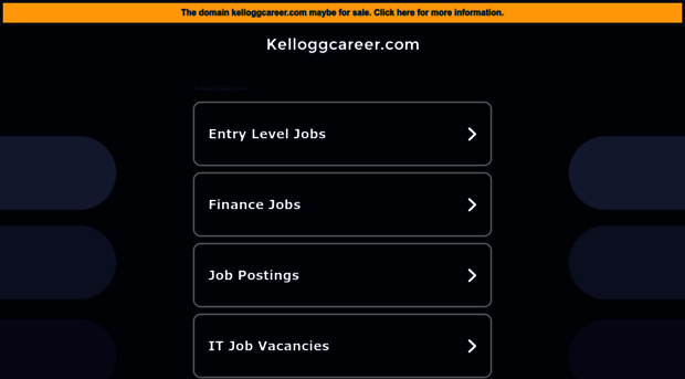 kelloggcareer.com