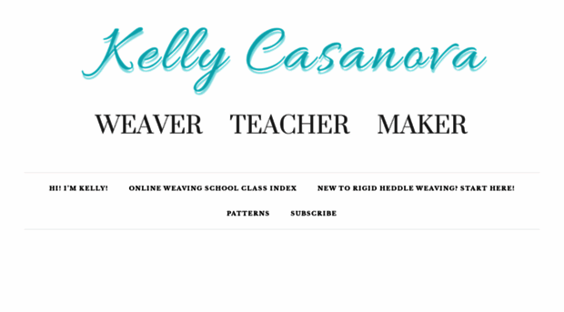 kellycasanovaweavinglessons.com