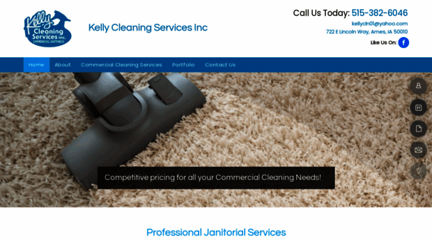 kellycleaningservicesia.com