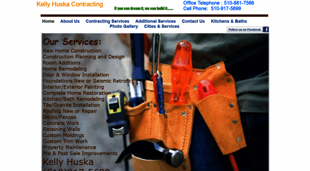 kellyhuskacontracting.com