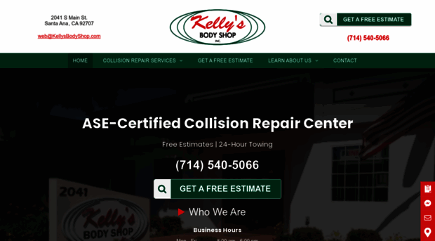 kellysbodyshop.com