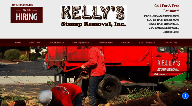 kellysstumpremoval.com