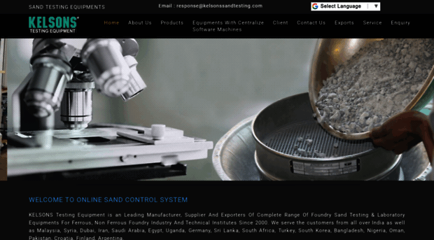 kelsonssandtesting.com