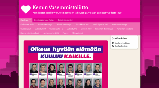 keminvasemmistoliitto.fi