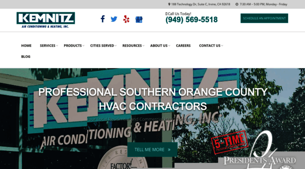 kemnitzhvac.com