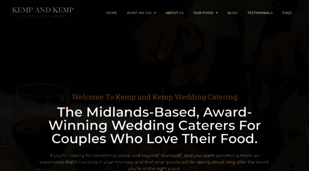 kempandkempcatering.co.uk