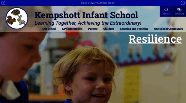 kempshottinfants.com