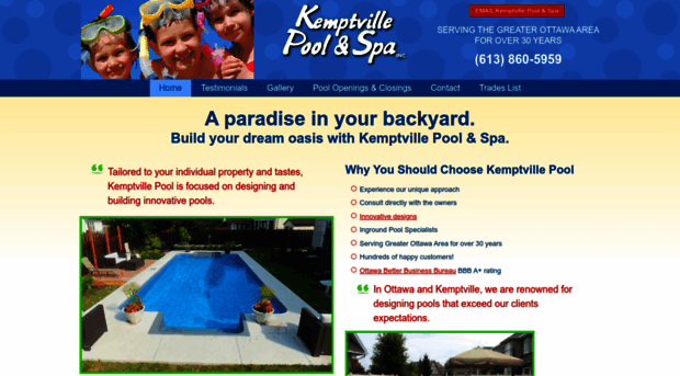 kemptvillepool.com