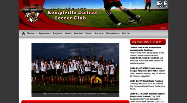 kemptvillesoccer.com