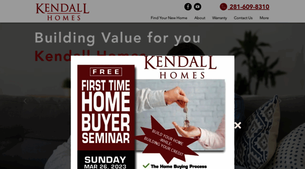 kendallhomes.net