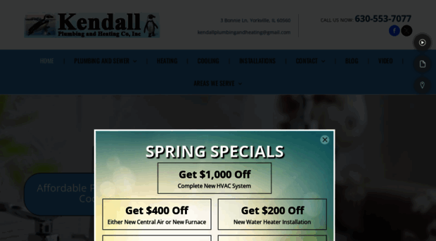 kendallplumbingandheating.com