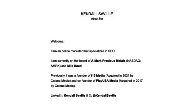 kendallsaville.com