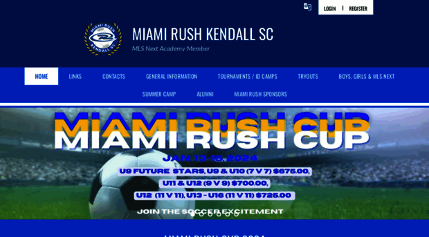 kendallsoccer.com