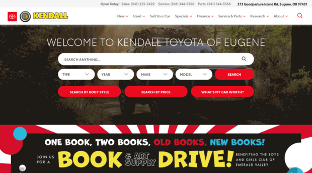 kendalltoyotaofeugene.com