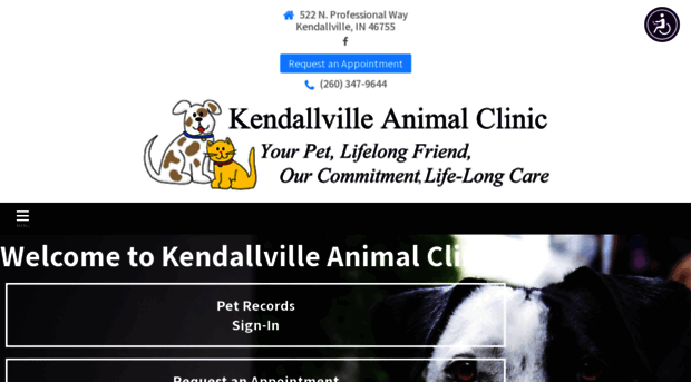 kendallvilleanimalclinic.com