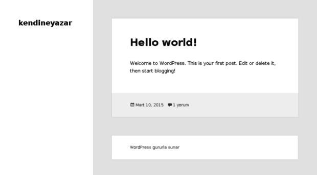 kendineyazar.net