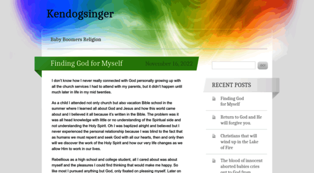 kendogsinger.com