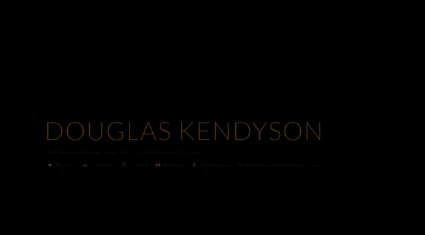 kendyson.com