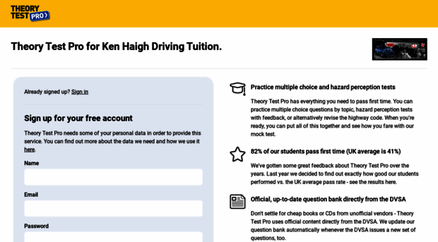 kenhaigh.theorytestpro.co.uk