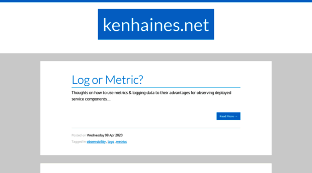 kenhaines.net