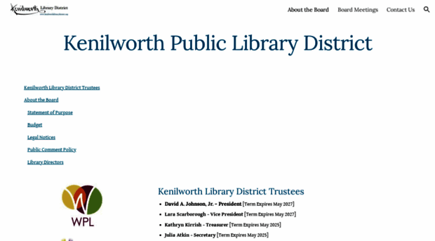 kenilworthlibrarydistrict.org