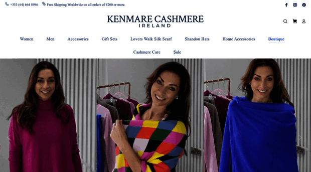 kenmarecashmere.com