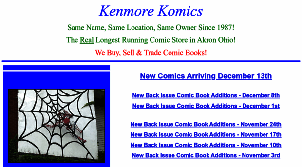 kenmore-komics.com