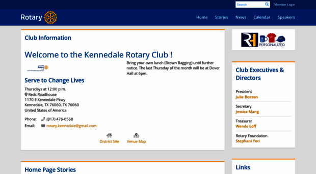 kennedalerotaryclub.com