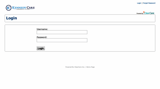 kennedycarechild.clearcareonline.com