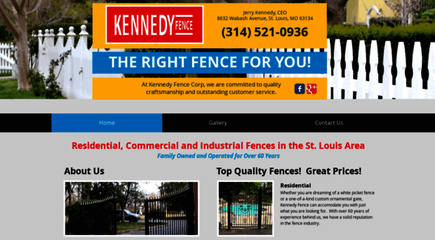 kennedyfenceco.com