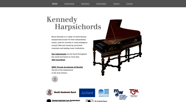 kennedyharpsichords.com