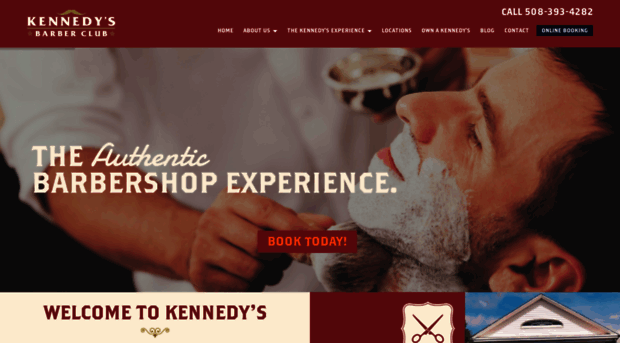 kennedysbarberclub.com