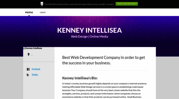 kenneyintellisea.brandyourself.com