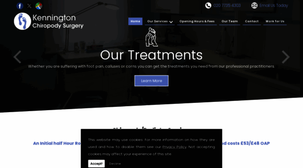 kenningtonchiropodysurgery.co.uk