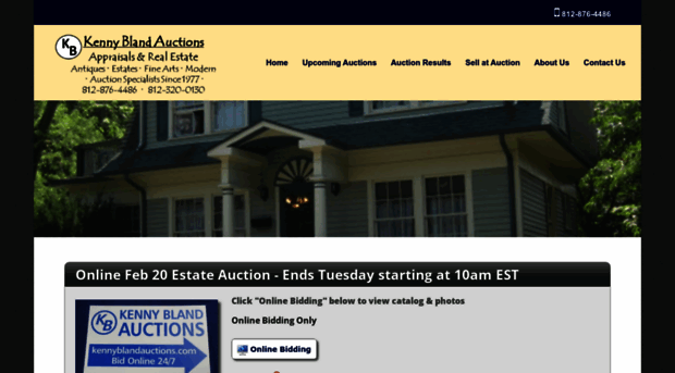 kennyblandauctions.com