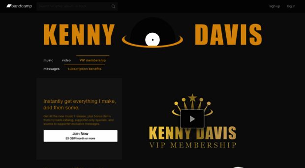 kennydavisofficial.bandcamp.com