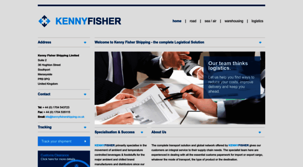 kennyfishershipping.co.uk