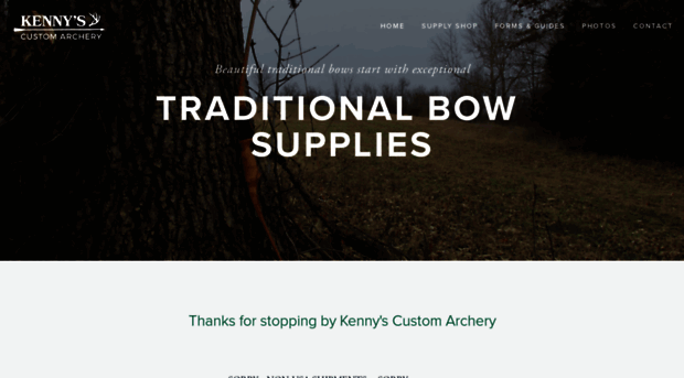 kennysarchery.com