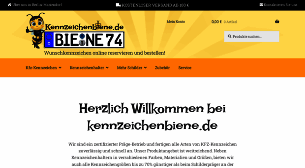 kennzeichenbiene.de