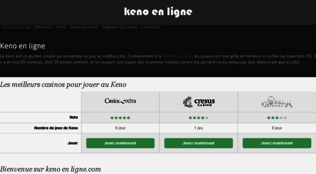 kenoenligne.com