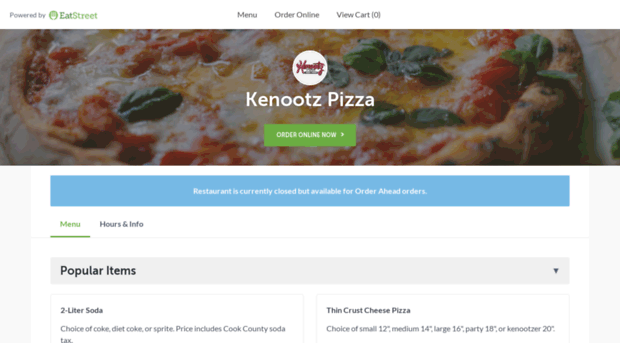 kenootzpizza.com