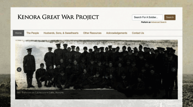 kenoragreatwarproject.ca