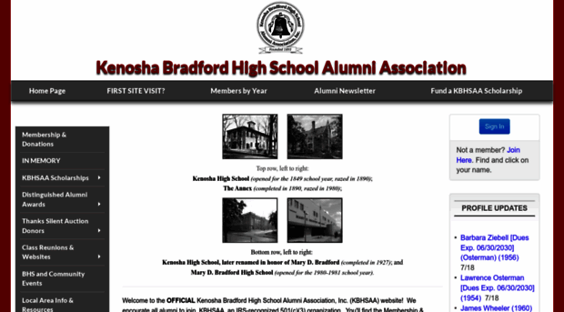 kenoshabradfordalumni.com