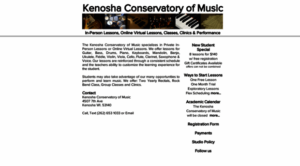 kenoshaconservatory.com