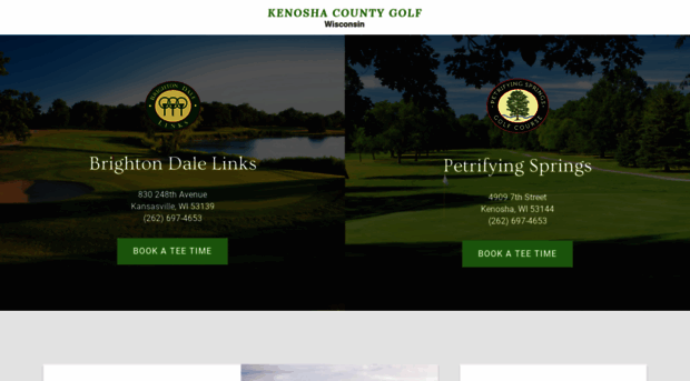 kenoshacountygolf.com